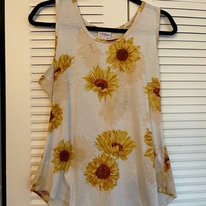 Large LuLaRoe Sunflower Tank